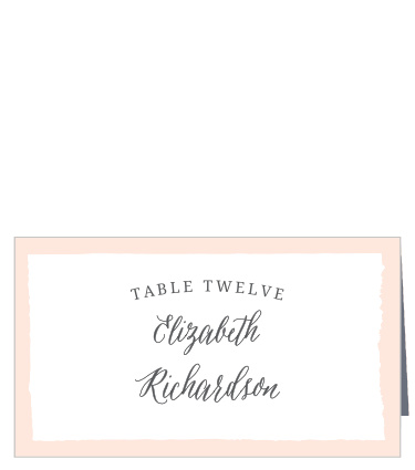 Painted Border Place Cards