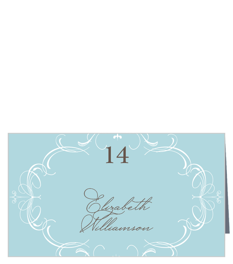 Flourish Charm Place Cards
