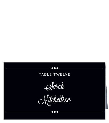 Perennial Playbill Place Cards