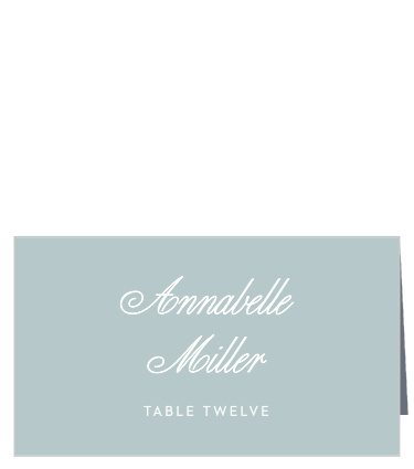 Traditional Script Place Cards
