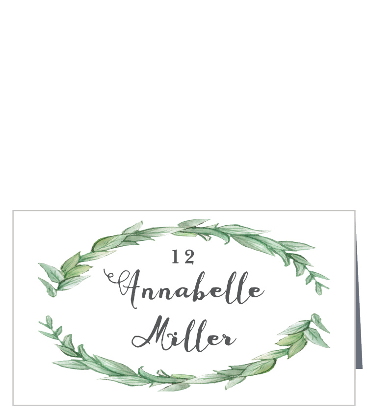Leafy Love Place Cards