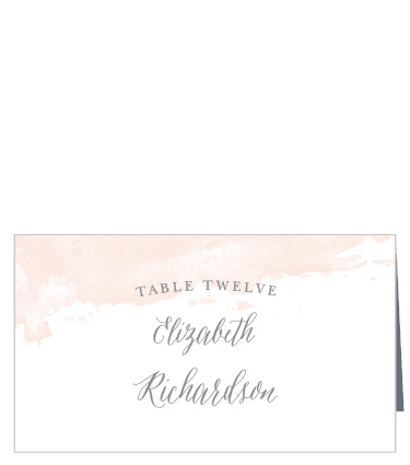 Dip Dye Place Cards