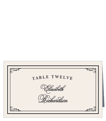Grand Victorian Place Cards