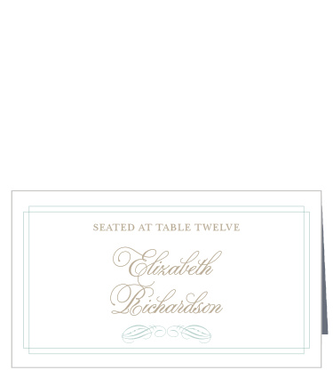 Emily Swash Place Cards