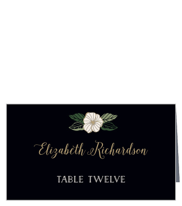 Garden Floral Place Cards