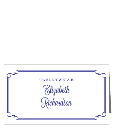 Handwritten Deco Place Cards