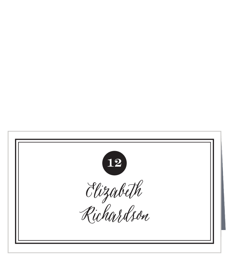 Modern Elegant Place Cards