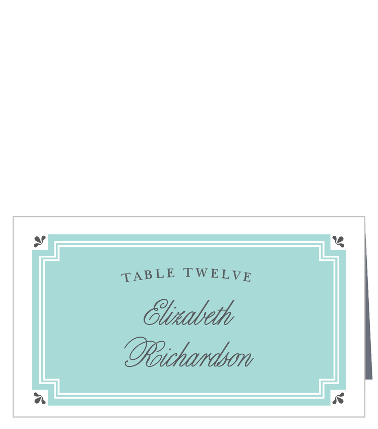 Parisian Chic Place Cards