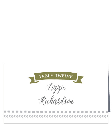 Rustic Tribal Place Cards
