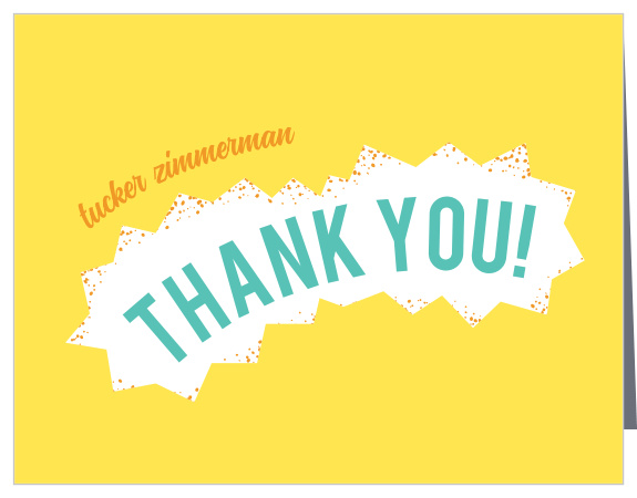 Dino-Mite Children's Birthday Thank You Cards