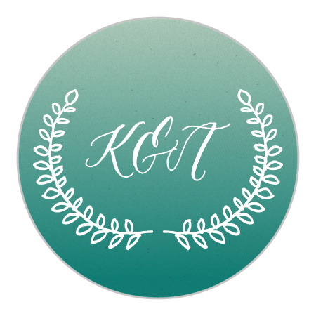 Rustic Ombre Wedding Stickers