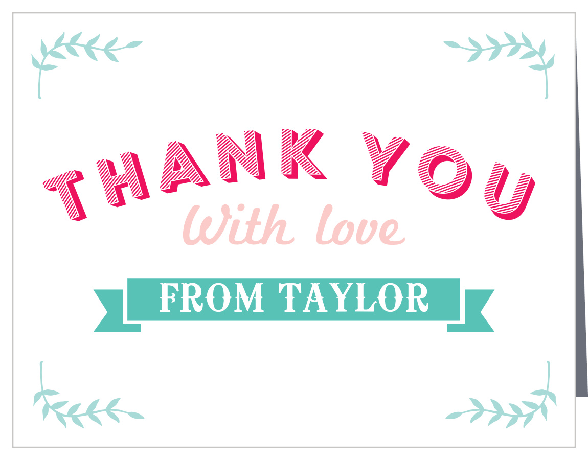 Market Fresh Children's Birthday Thank You Cards