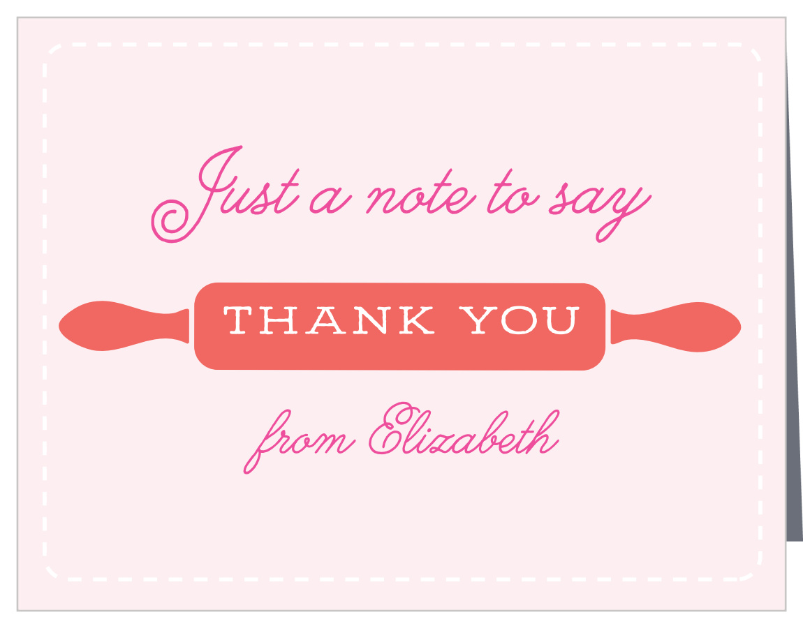 Little Chef Children's Birthday Thank You Cards