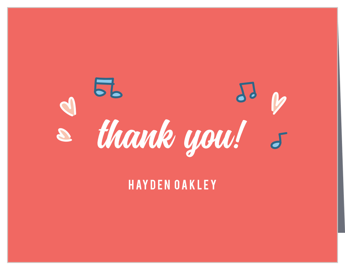 Dazzling Dance-off Children's Birthday Thank You Cards