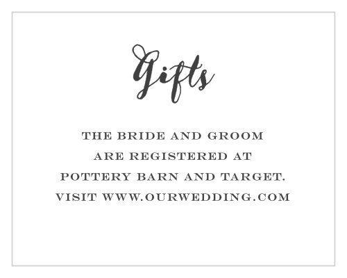 Chalkboard Frame Registry Cards