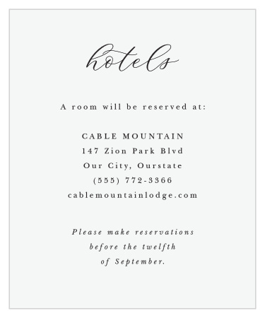 Stacked Photo Accommodation Cards