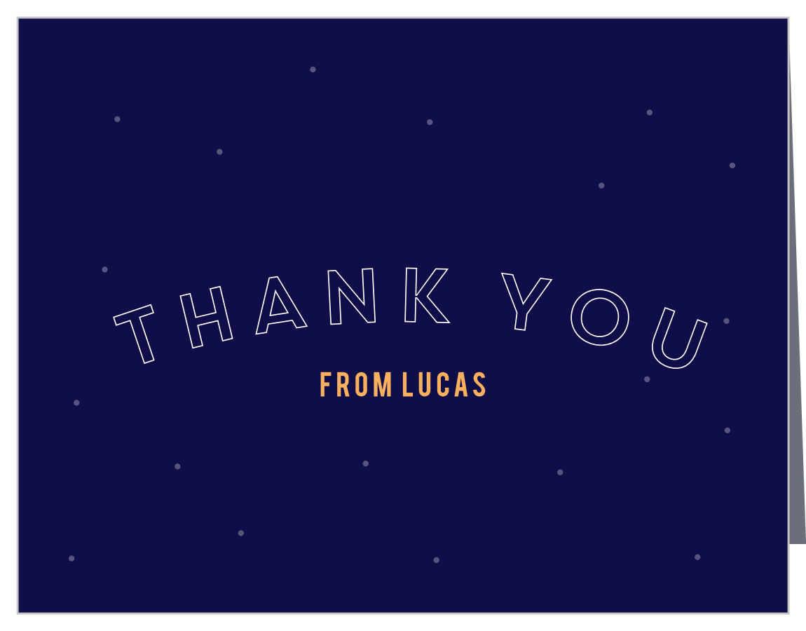Camp Out Children's Birthday Thank You Cards