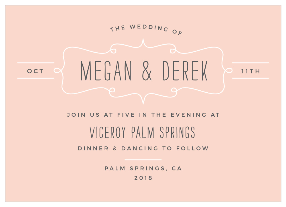 Brisk Blue Skies Wedding Invitations