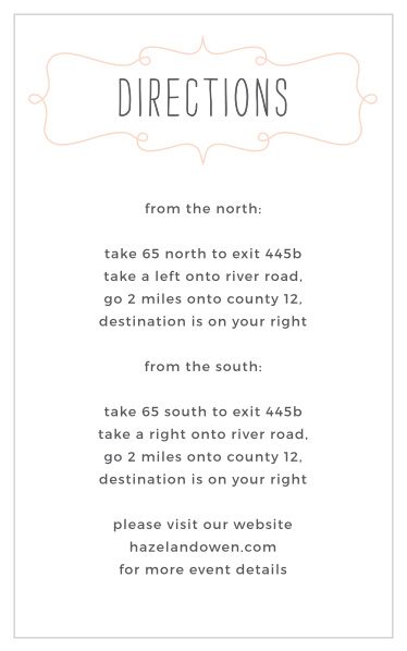 Brisk Blue Skies Direction Cards