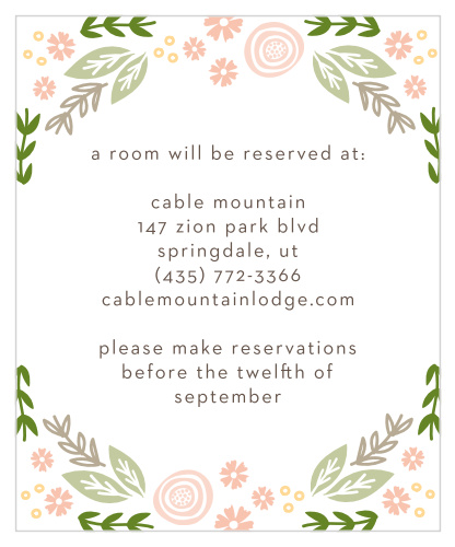 Gardens Abound Accommodation Cards