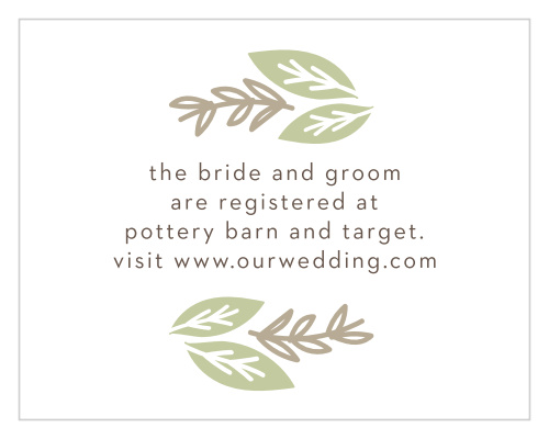 Gardens Abound Registry Cards