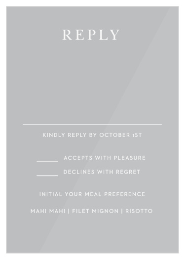Simplicity Swirls Clear Response Cards