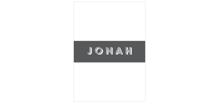 Chalkboard Bar Mitzvah Belly Bands