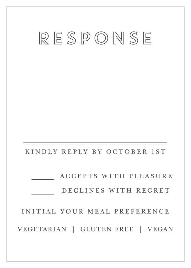 Chalkboard Baptism Response Cards