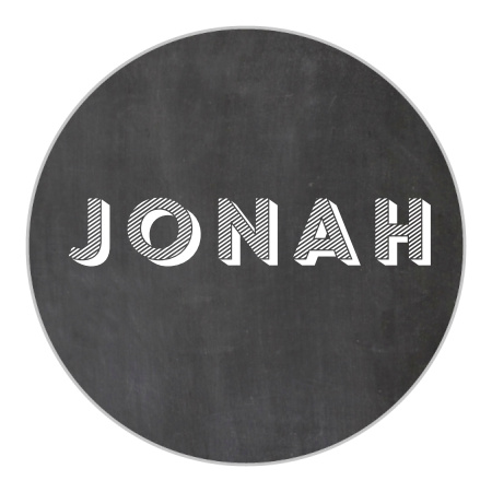 Chalkboard Baptism Stickers
