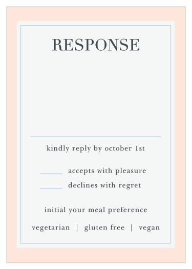 Pomegranate Bouquet Bat Mitzvah Response Cards