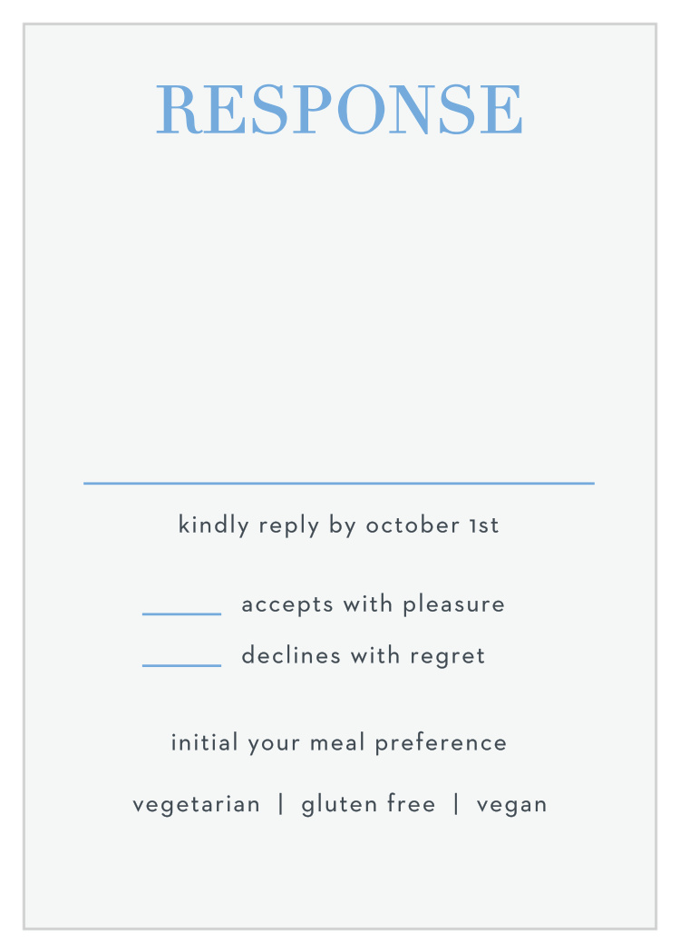 Floral Star Bat Mitzvah Response Cards
