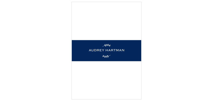 Lovely Lettering Bat Mitzvah Belly Bands