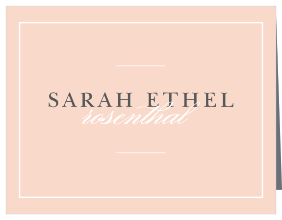 After all is said and done, ensure that your guests feel your appreciation for their attendance with Thrilling Thirteen Bat Mitzvah Thank You Cards.