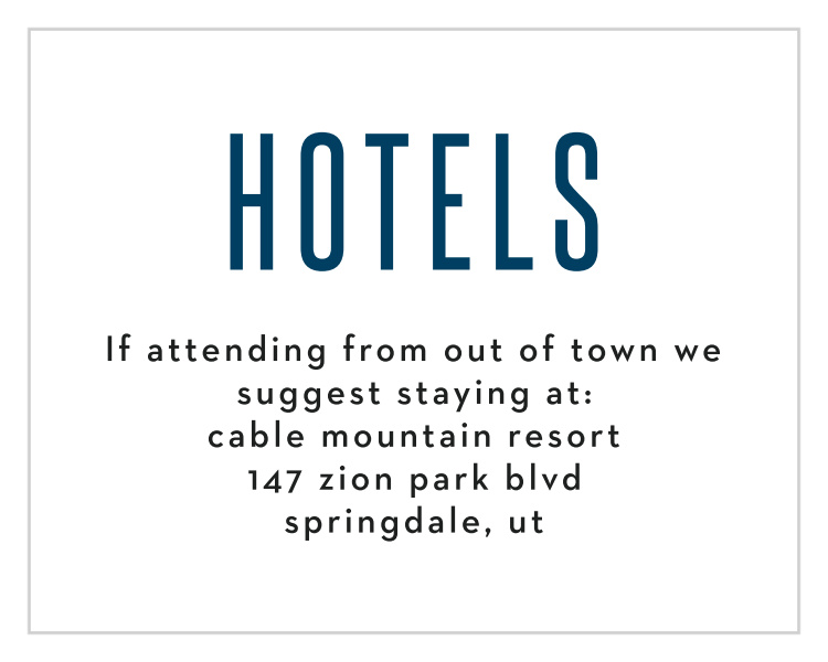 Precious Traditions Bat Mitzvah Lodging Cards