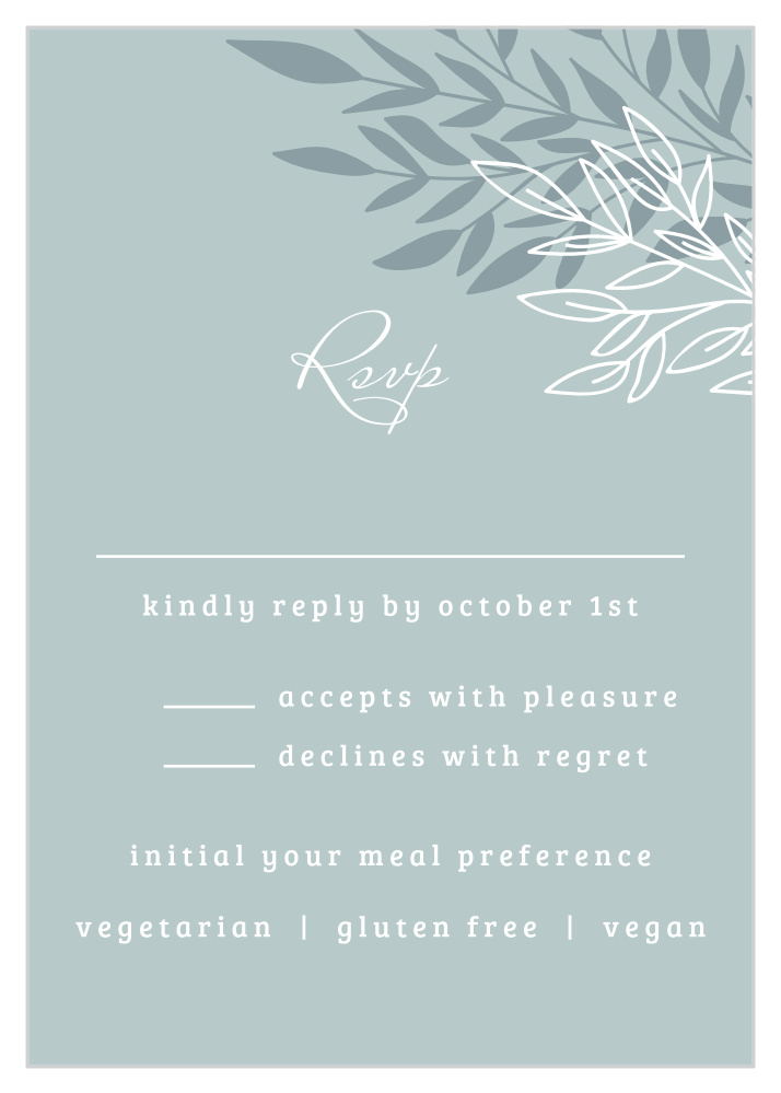 Lakeside Leaves Response Cards