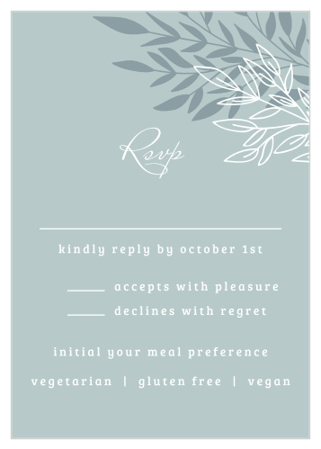 Lakeside Leaves Response Cards