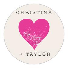 Our Passing Notes Wedding Stickers provide you with a simple, vintage look to seal your envelopes with. 
