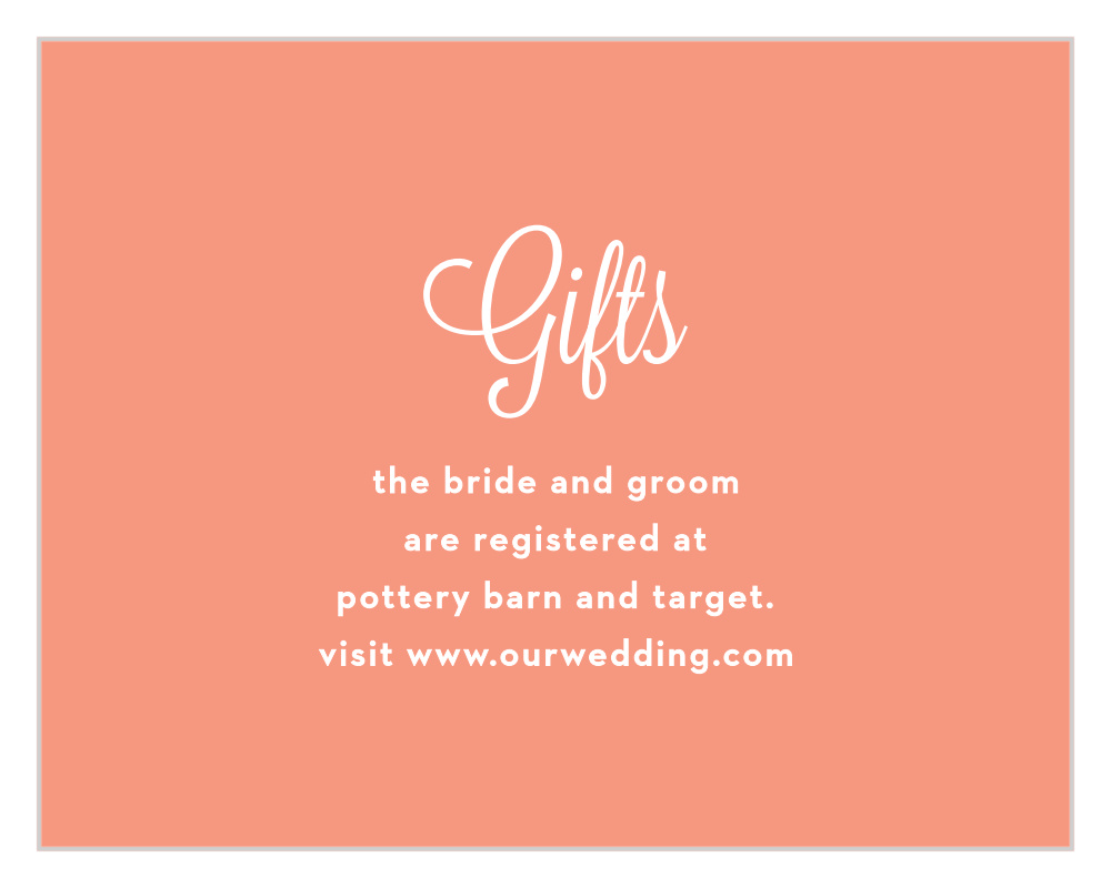 Le Jardinier Registry Cards