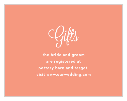 Le Jardinier Registry Cards