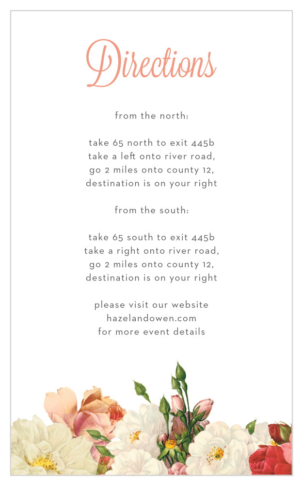 Le Jardinier Direction Cards