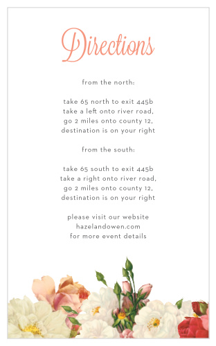 Le Jardinier Direction Cards