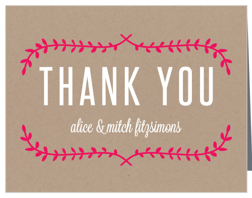 Simply Krafty Wedding Thank You Cards