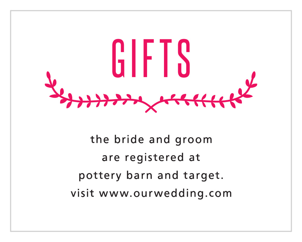 Simply Krafty Registry Cards