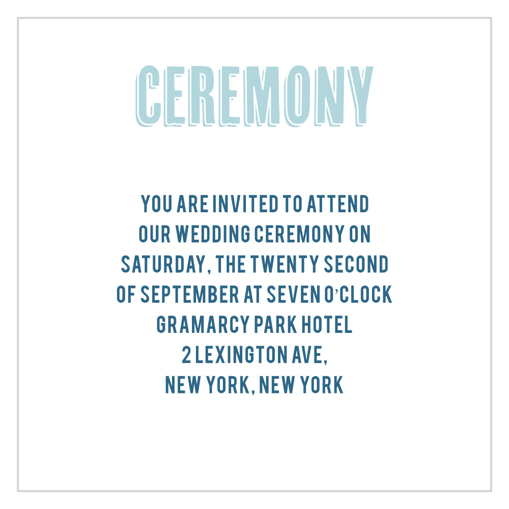 Dream Big Ceremony Cards