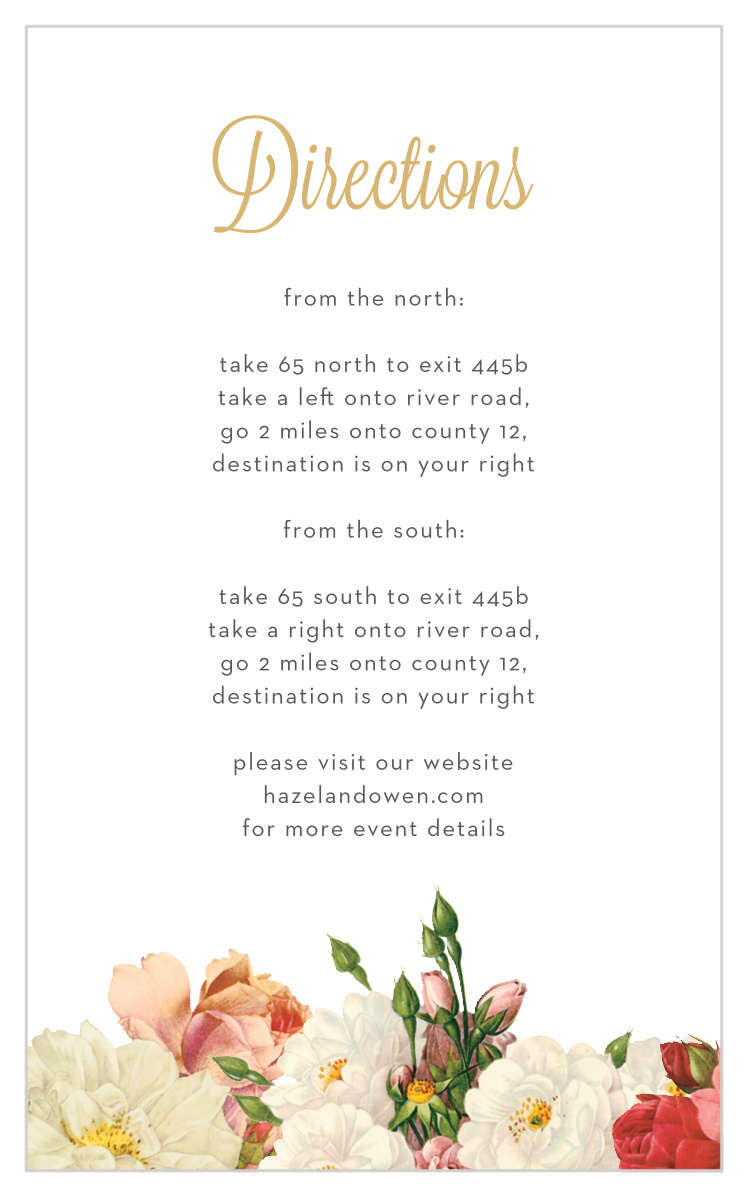 Le Jardinier Foil Direction Cards