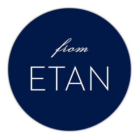 Mod Tallis Foil Bar Mitzvah Stickers