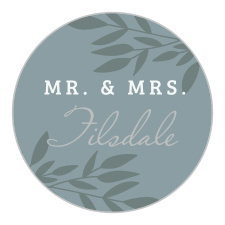 Lakeside Leaves Foil Wedding Stickers are a wonderful addition to your wedding.