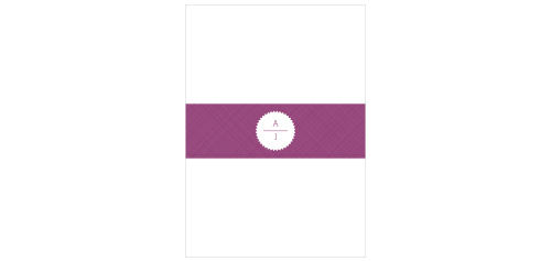 Clean & Classic Wedding Belly Bands