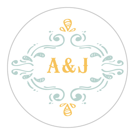 Cheerful Celebrations Wedding Stickers