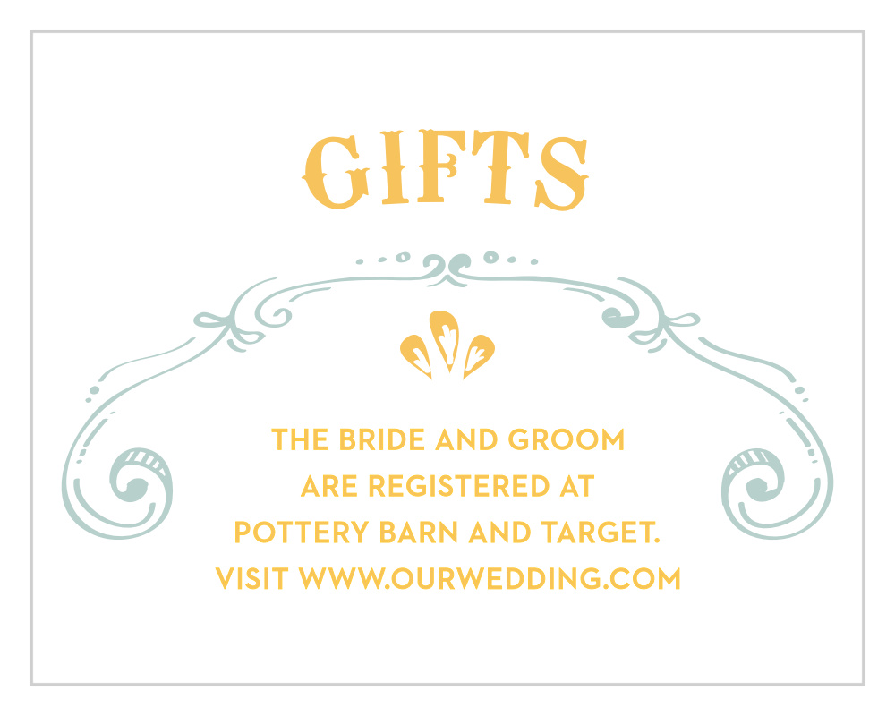 Cheerful Celebrations Registry Cards